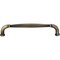 Jeffrey Alexander 128 mm Center-to-Center Antique Brushed Satin Brass Chesapeake Cabinet Pull 737-128ABSB - alternate 5
